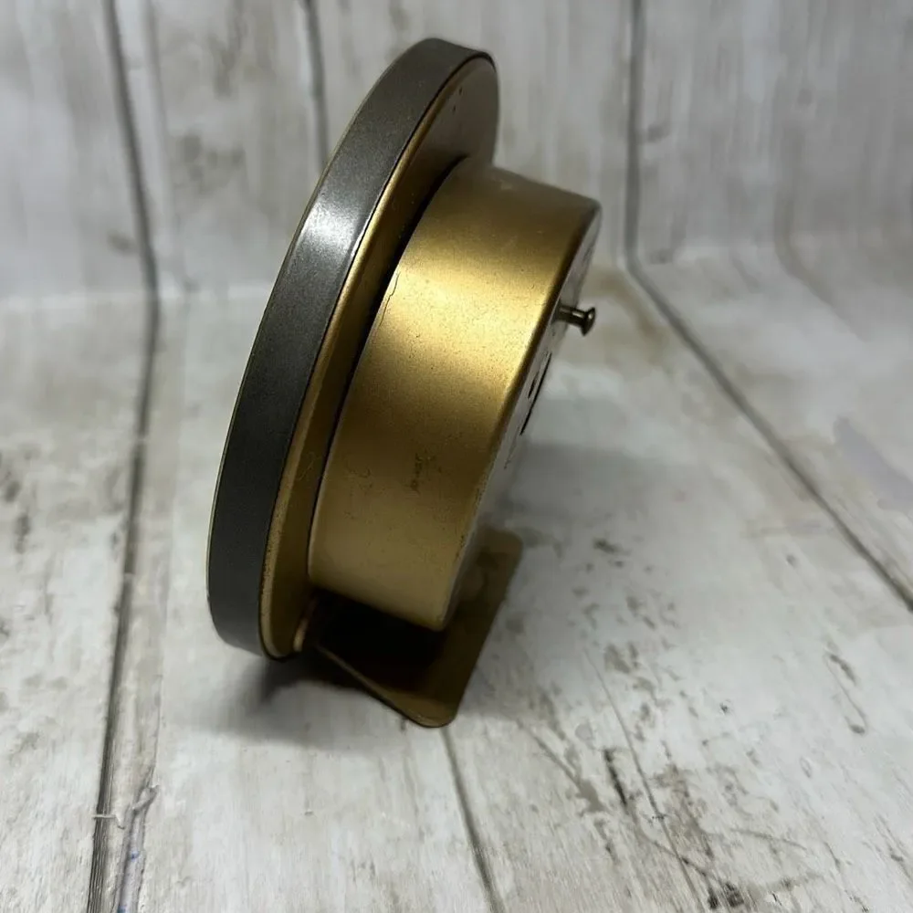 Vintage Jerger Quartz Alarm Clock‎ Made in Germany READ